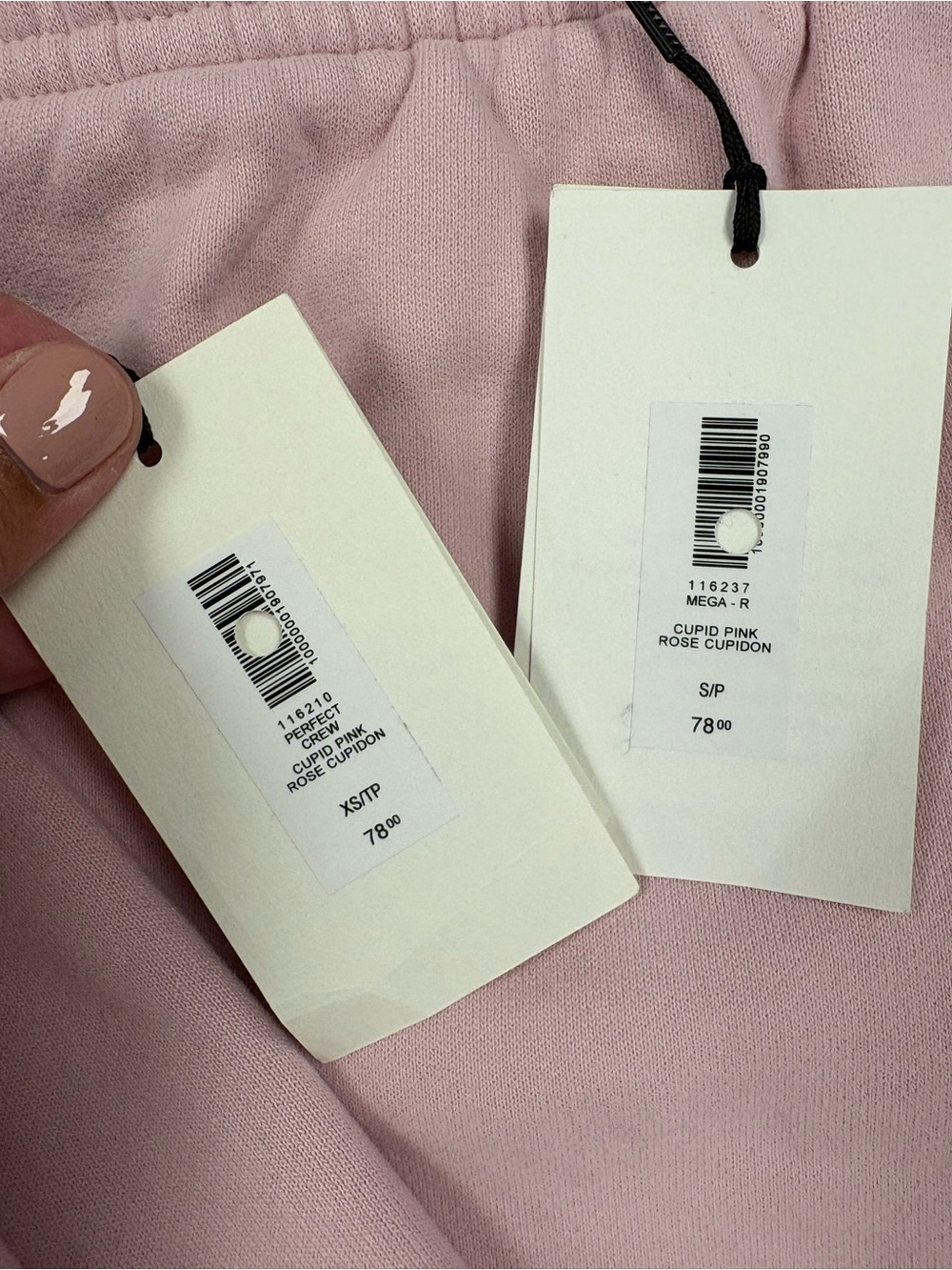 NWT aritzia Cupid pink set - Picture 2 of 2